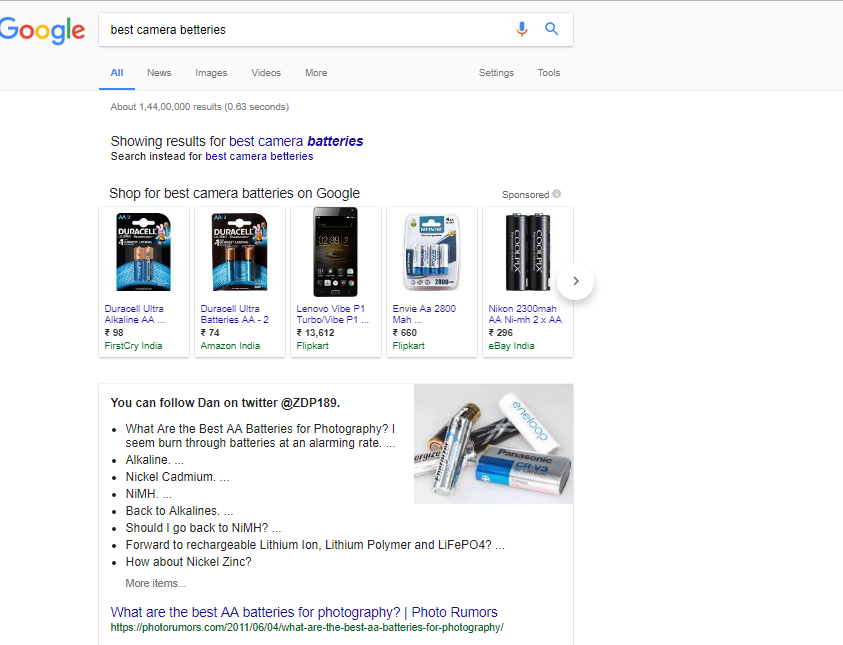 Knowledge Graph - Google