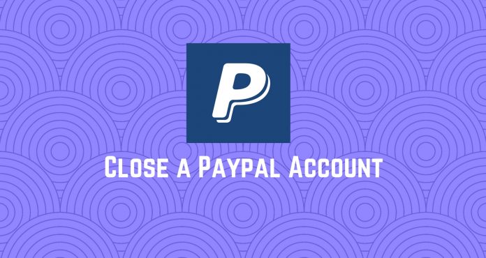 Close paypal account