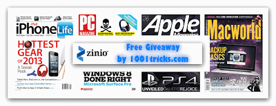 Free Zinio 1 Year Subscription